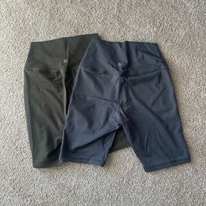 NWOT set of 8” shorts.